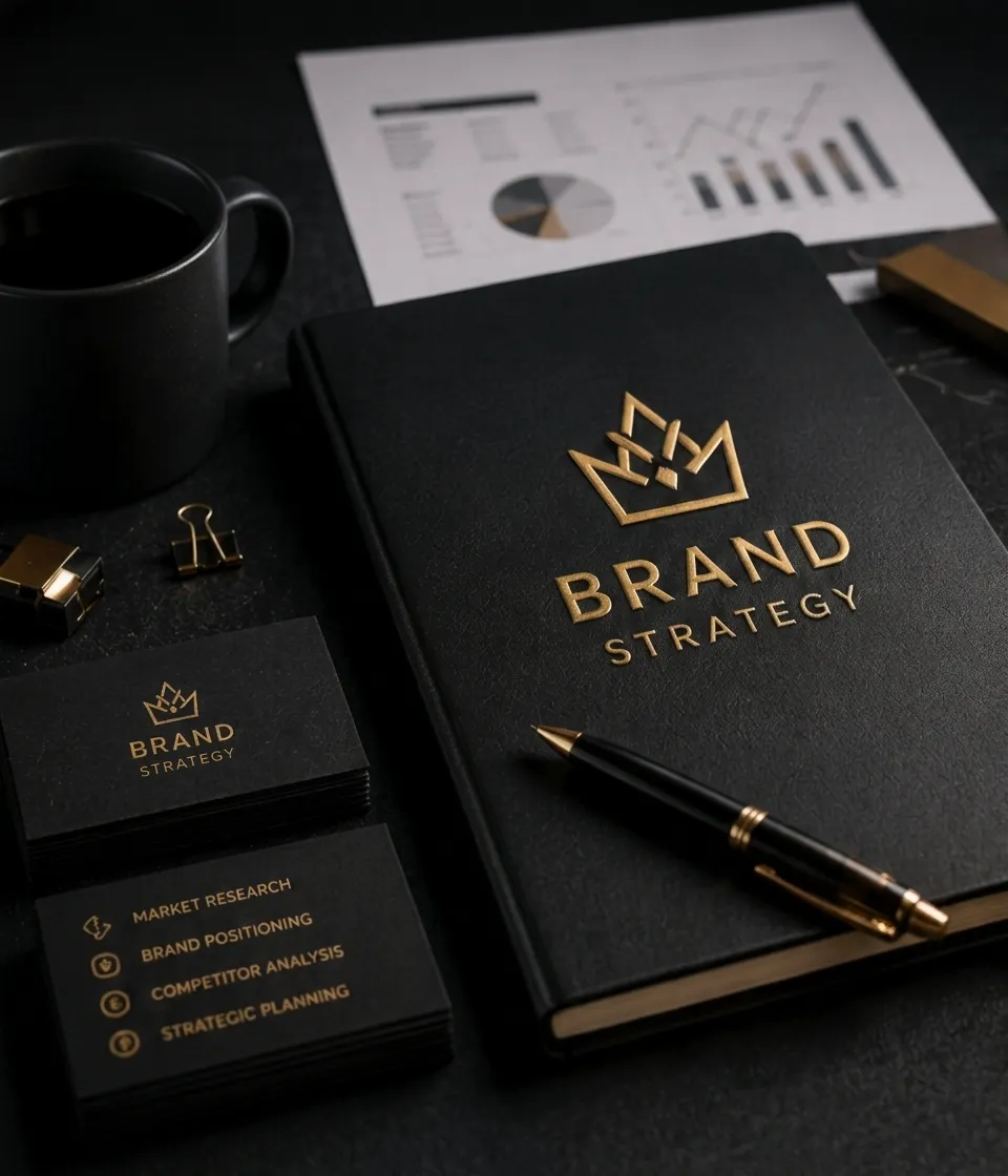 Branding & Strategy Service Graphic